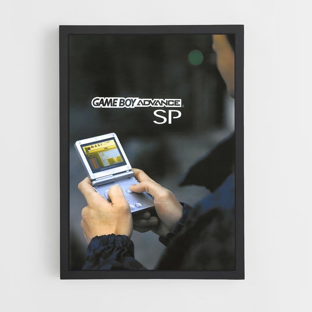 Poster Gameboy de advance – affiche Consoles (vue 2)